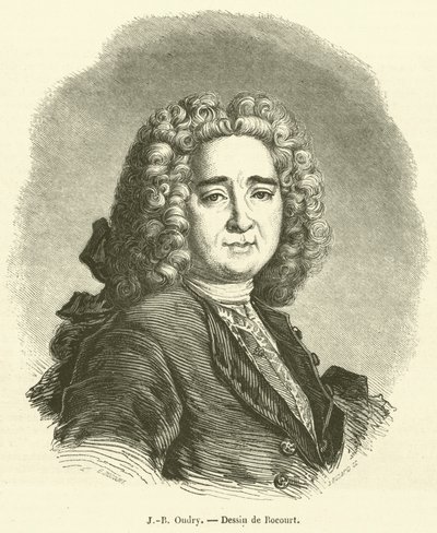 J-B Oudry (gravür) by French School