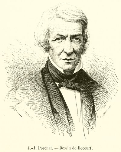 JJ Porchat (gravür) by French School