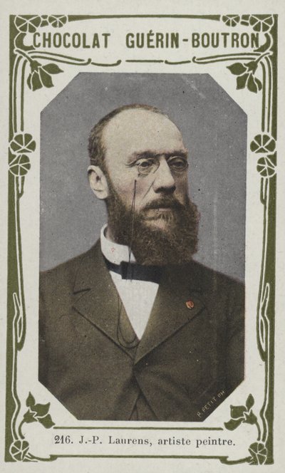 J-P Laurens, ressam (renkli fotoğraf) by French School