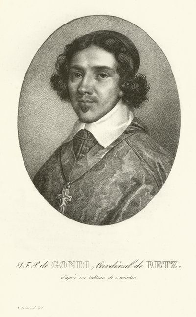 JFP de Gondi, Kardinal de Retz by French School