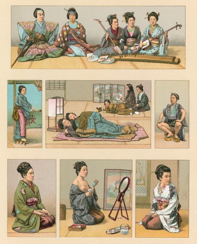 Japonya Kostüm by French School