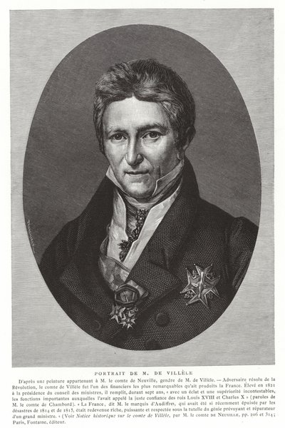 Jean-Baptiste de Villele, Fransız devlet adamı by French School