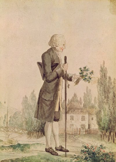 Jean-Jacques Rousseau (1712-78) Ermenonville