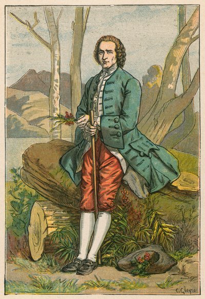 Jean Jacques Rousseau by French School