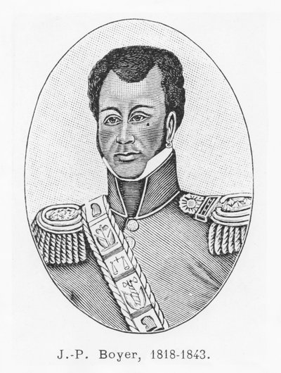 Jean-Pierre Boyer (gravür) by French School