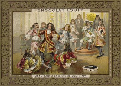 Jean Bart, Louis XIV mahkemesinde by French School