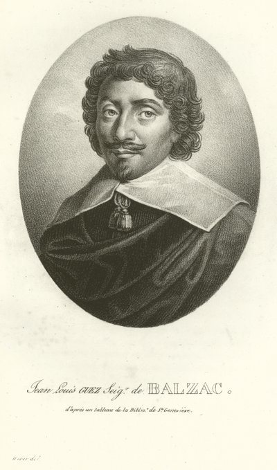 Jean Louis Guez, Balzac Lordu by French School