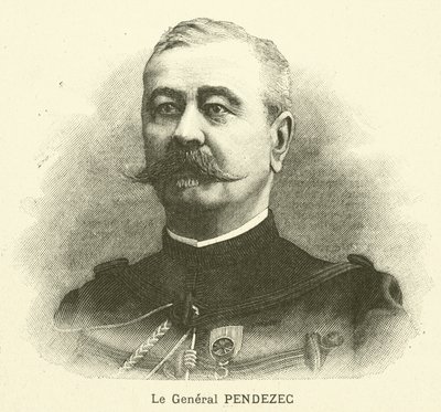 Jean Pendezec, Fransız general (gravür) by French School