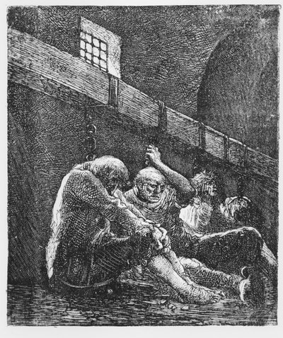 Jean Valjean Hapishanede, Sefiller