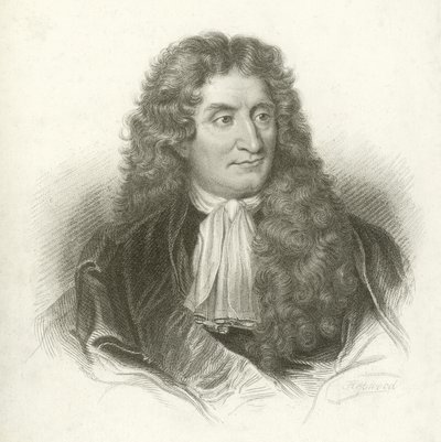 Jean de la Fontaine (gravür) by French School