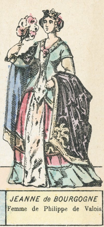 Joan of Burgundy, Philippe de Valois