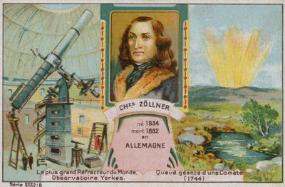 Johann Karl Friedrich Zoellner, Alman astronom by French School