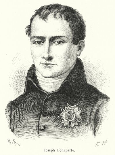 Joseph Bonaparte (gravür) by French School