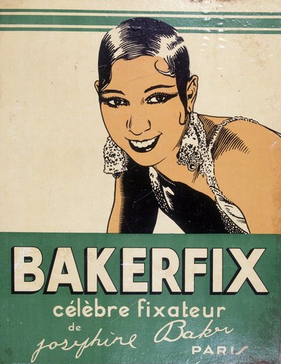 Josephine Baker - Bakerfix reklamı: “” Josephine Baker