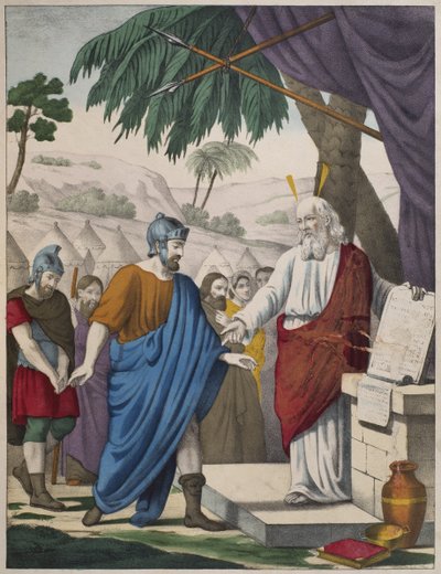 Musa tarafından halefi olarak atanan Joshua, Charles Delagrave tarafından yayınlanan bir ilmihal LHistoire Sainte