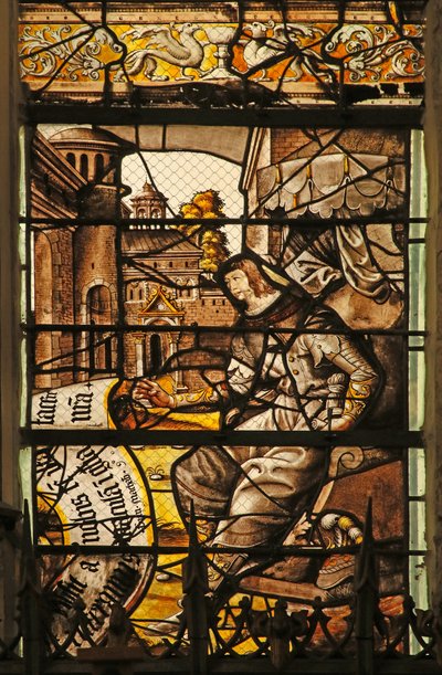 Judas Macabeus kehanetini tutarken by French School