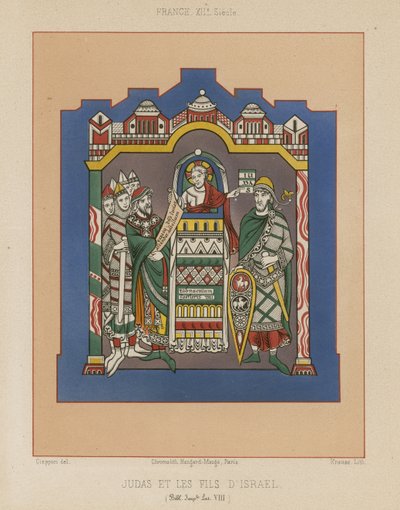 Yahuda ve İsrail oğulları by French School