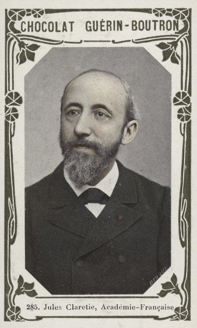 Jules Claretie, Academie-Francaise (renkli fotoğraf) by French School