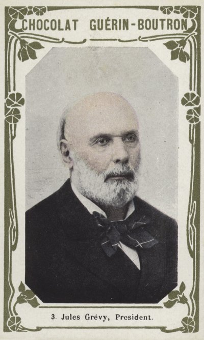 Jules Grevy, Başkan (renkli fotoğraf) by French School