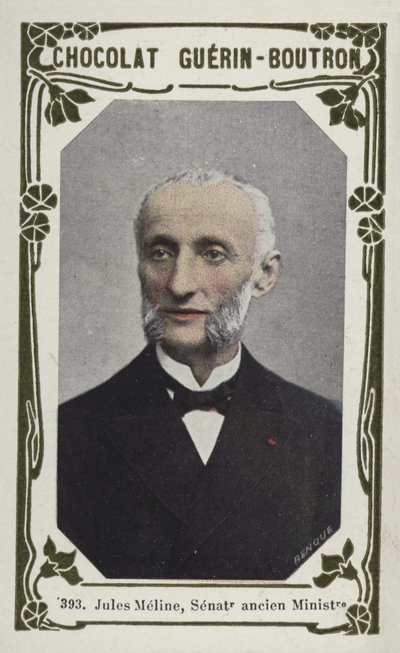Jules Meline, Senatör Eski Bakan (renkli fotoğraf) by French School