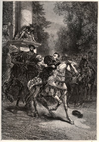 Kral Charles V (V. by French School