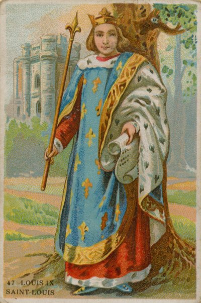 Kral Louis IX, Aziz Louis by French School