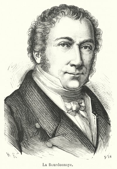 La Bourdonnaye (gravür) by French School