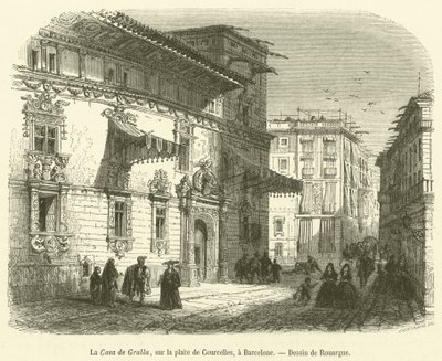 Casa de Gralla, Place de Courcelles, Barselona
