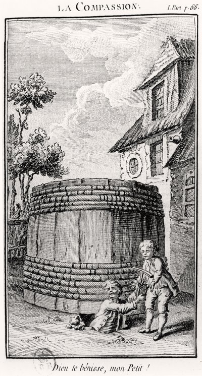 La Merhamet (gravür) by French School