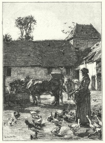 Çiftlik (gravür) by French School