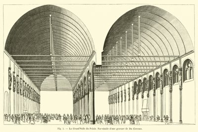 La GrandSalle du Palais, Du Cerceau