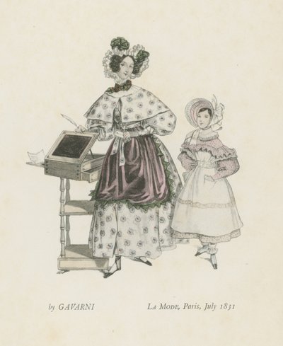 La Mode, Paris, Temmuz 1831 by French School