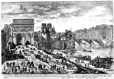 Porte Saint Bernard, Paris by French School