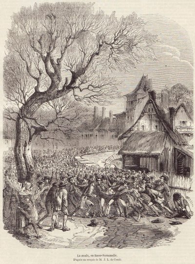 La Soule, Aşağı Normandiya, pub 28 Şubat 1852. by French School