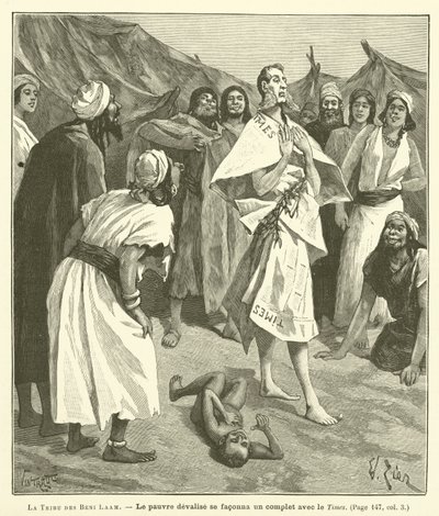 Beni Laam Kabilesi (gravür) by French School