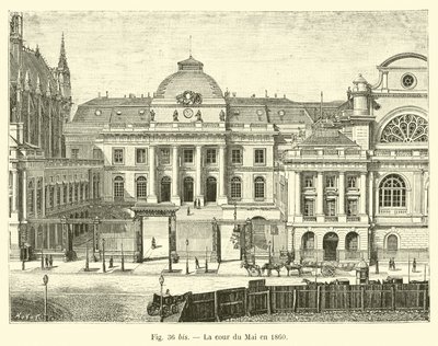 1860 yılında Mayıs mahkemesi by French School