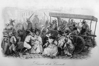“” - CHANS et CHANS POPULES DE LA FRANCE - 1843 - H.- L. DELLOYE, yayıncı, LIBRAIRIE DE GARNIER. by French School
