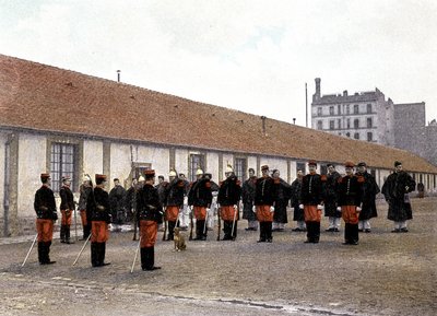 Geçit töreni - “Album militaire” de - süvari: ev hizmeti by French School
