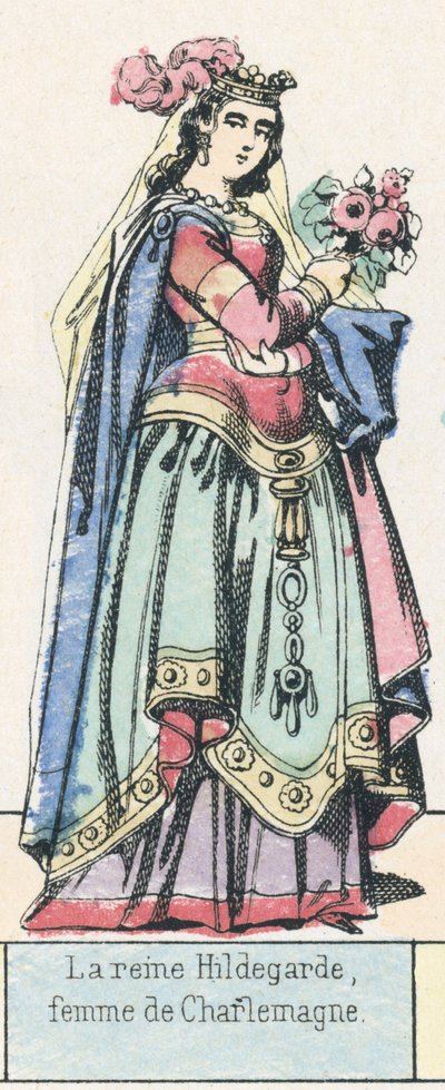 Kraliçe Hildegard, Charlemagne