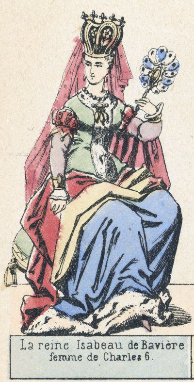 Bavyera Kraliçesi Isabeau, Charles 6