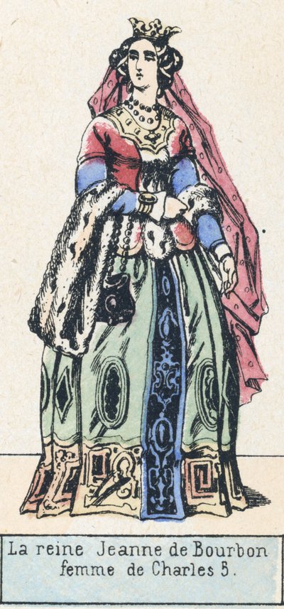 Bourbon Kraliçesi Joan, Charles 5
