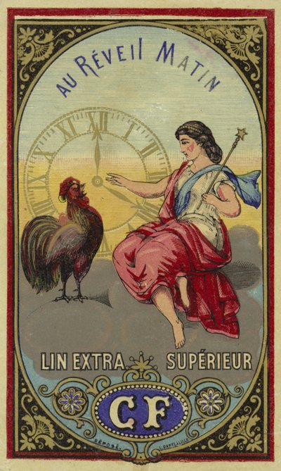 Au Reveil Matin için etiket by French School