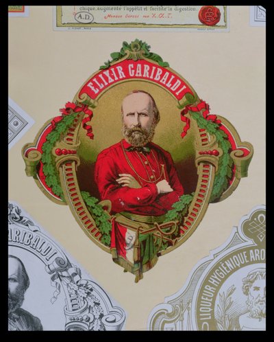 Elixir Garibaldi için etiket by French School