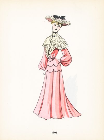 Bayan modası, 1903 by French School