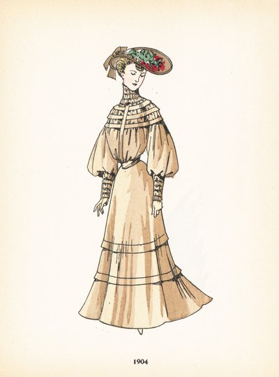 Bayan modası, 1904 by French School