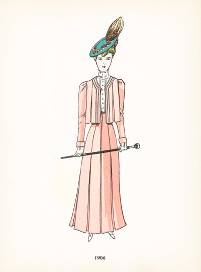 Bayan modası, 1906 by French School