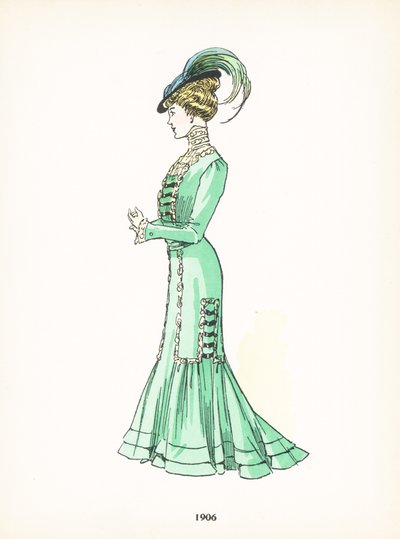 Bayan modası, 1906 by French School