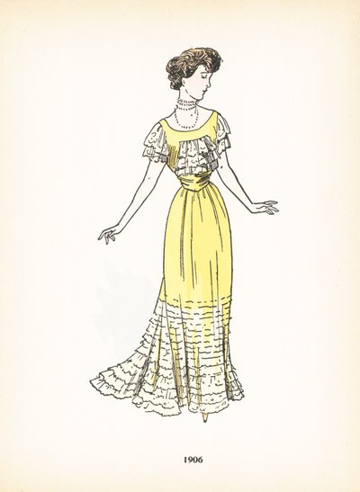 Bayan modası, 1906 by French School