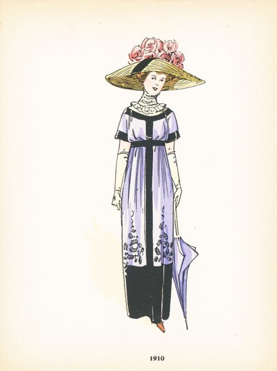 Bayan modası, 1910 by French School