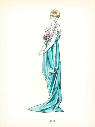 Bayan modası, 1912 by French School